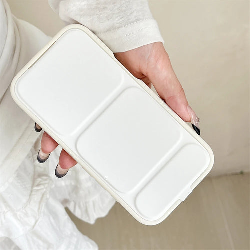 Folding Magnetic Full Body Stand Holder Case for iPhone 17 16 15 14 13 12 Pro 11