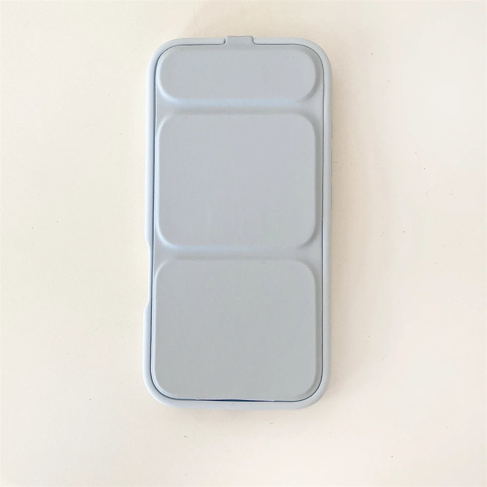 Folding Magnetic Full Body Stand Holder Case for iPhone 17 16 15 14 13 12 Pro 11