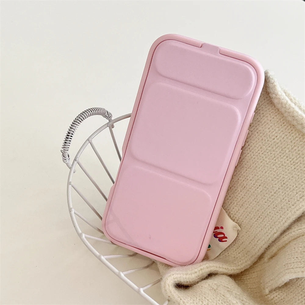 Folding Magnetic Full Body Stand Holder Case for iPhone 17 16 15 14 13 12 Pro 11