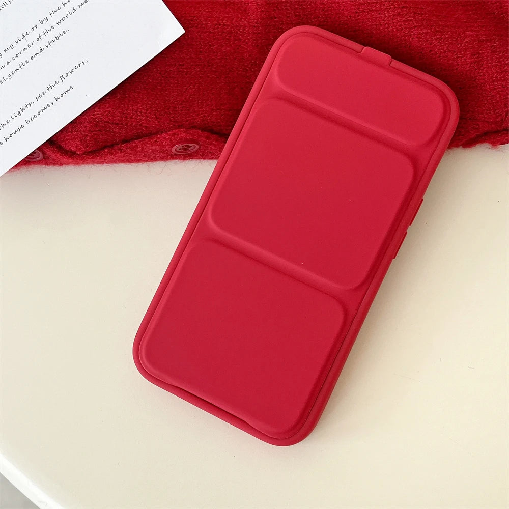 Folding Magnetic Full Body Stand Holder Case for iPhone 17 16 15 14 13 12 Pro 11